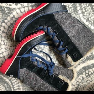 Sorel boots size 8.5. READ DESCRIPTION